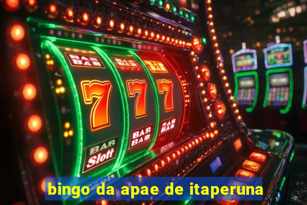 bingo da apae de itaperuna